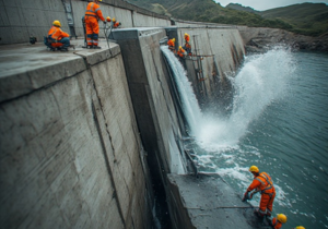 dams, sluice gates & spillways