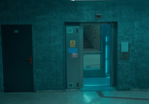 Underground elevator shaft entrance and pit enclosure protected with high-pressure waterproofing injection resins