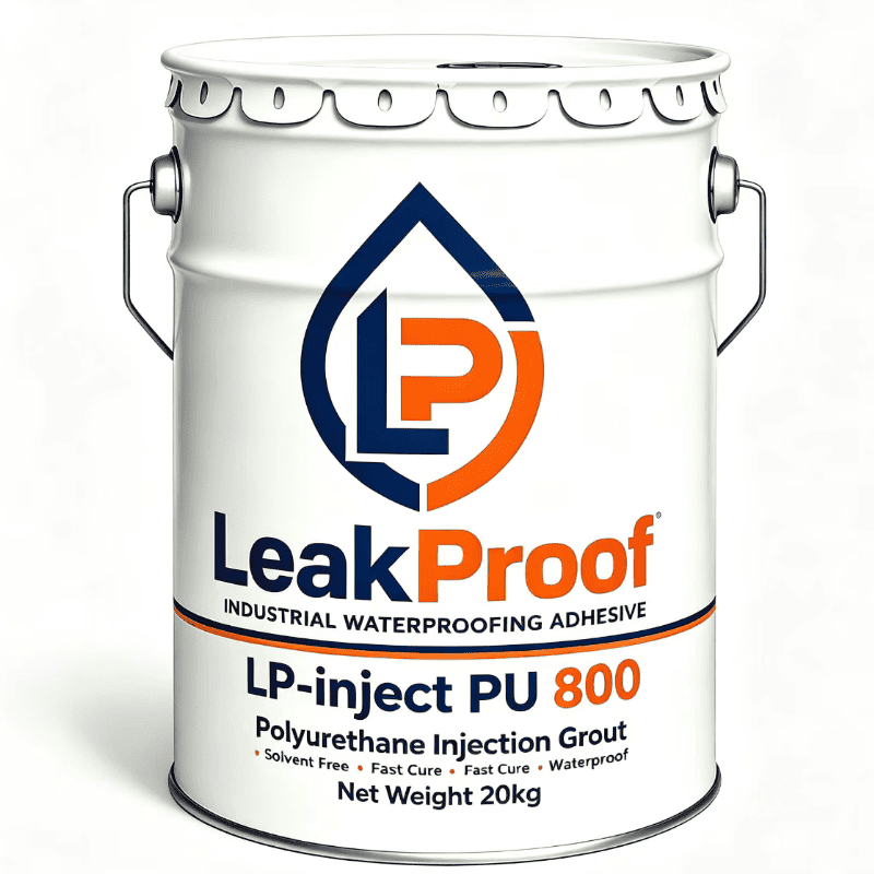 lp inject pu 800 hydrophobic polyurethane injection resin